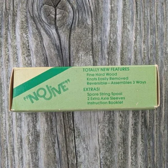 Vintage Tom Kuhn No Jive 3 in 1 Wood Yo-Yo - Picture 13 of 14